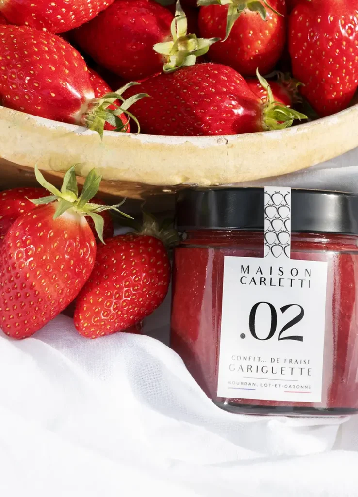 confit de fraise gariguette